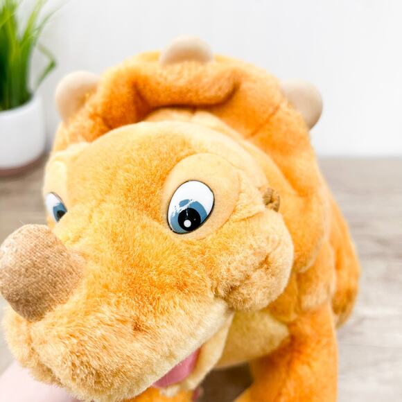 The Land Before Time Cera Triceratops Plush VTG 1988 UCS Amblin JC Penney - Picture 13 of 14